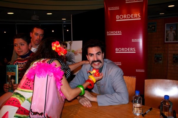 Sacha Cohen, Borat and La Coacha