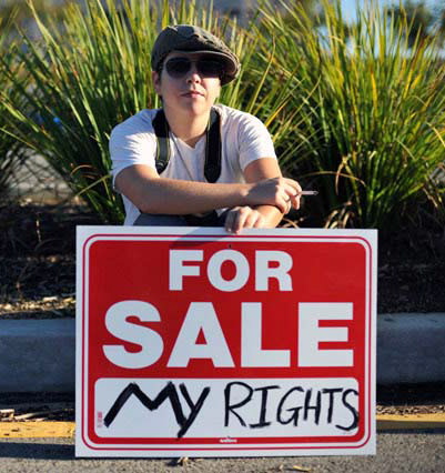 Gay Rights Protester 