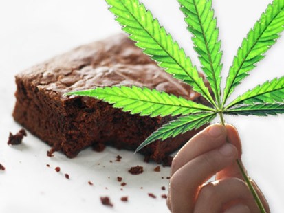 Marijuana Brownie-Pot Brownie