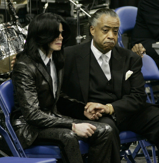 Michael Jackson-Rev. Sharpton