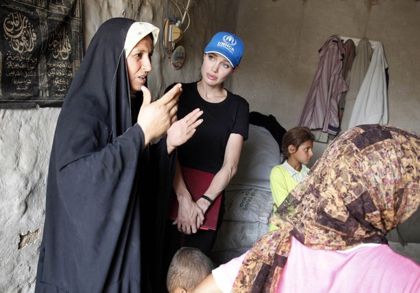 Angelina Jolie in Iraq