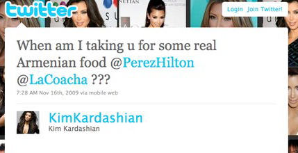 Kim Kardashian's Twitter
