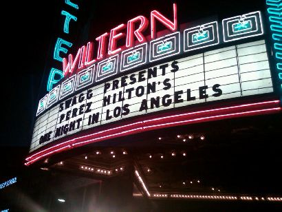 Perez Hilton's "One-Night-in-LA" at The Wiltern