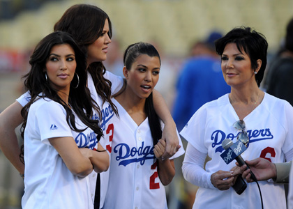 Kardashians-Dodgers