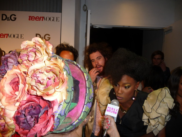 La Coacha and The Noisettes @ 2009 Teen Vogue Young Hollywood Party